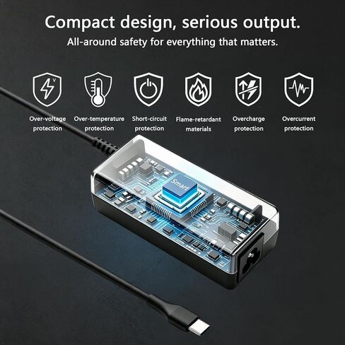 Universal Chromebook 45W USB Type C Laptop Charger in Kuwait