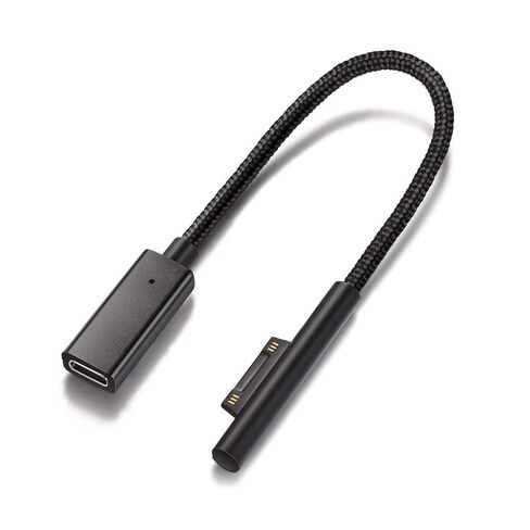 Sisyphy Surface Connect to USB-C Charging Cable for Surface Pro, 8in Nylon in Kuwait