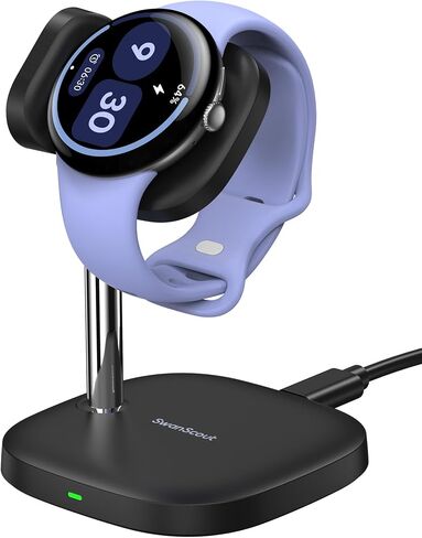 SwanScout Charger Stand for Google Pixel Watch 5/Pixel Watch 4 (41mm/45mm) in Kuwait