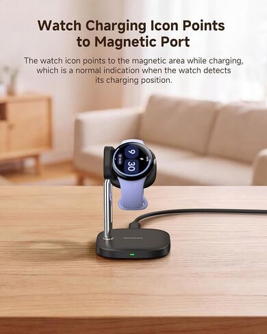SwanScout Charger Stand for Google Pixel Watch 5/Pixel Watch 4 (41mm/45mm) in Kuwait