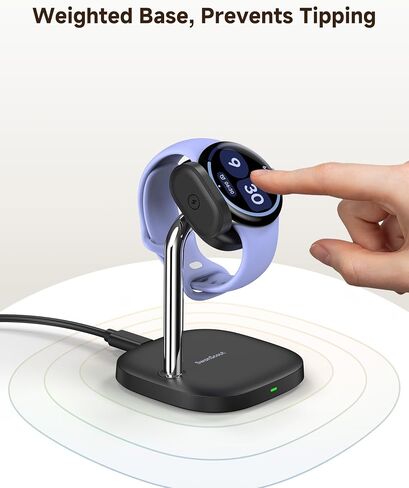 SwanScout Charger Stand for Google Pixel Watch 5/Pixel Watch 4 (41mm/45mm) in Kuwait