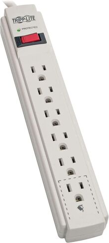 Eaton Tripp Lite TLP608 8ft Cord Surge Protector Power Strip 6 Outlets in Kuwait