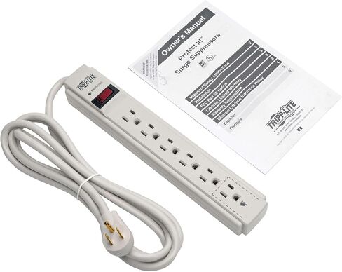 Eaton Tripp Lite TLP608 8ft Cord Surge Protector Power Strip 6 Outlets in Kuwait