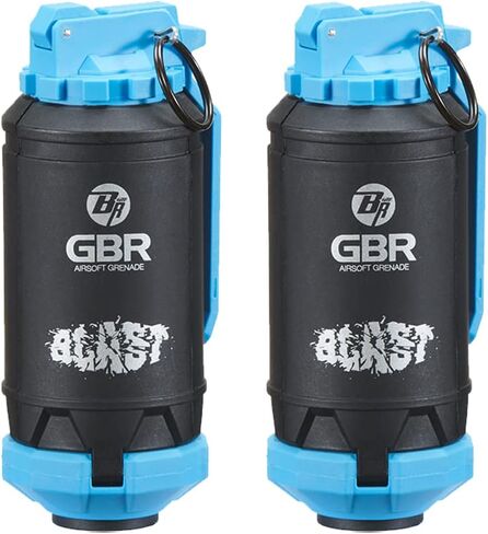 Lancer Tactical - GBR Outdoor 130 Round Spring Powered ABS BB Impact Shower for Airsoft, Pack of 2 in Kuwait