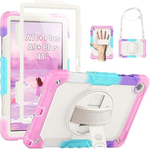 SEYMAC Case for Samsung Galaxy Tab A11+/A9+ Plus 11", Black in Kuwait