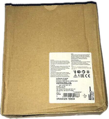 SMOCONE 3RW4028-1BB04 3RW40281BB04 Sealed in Box with One Year Warranty and Fast 3RW4028-1BB04 in Kuwait