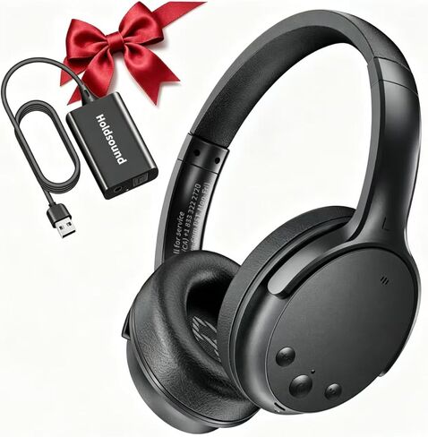 Holdsound Wireless Headphones for TV with Extension Transmitter in Kuwait