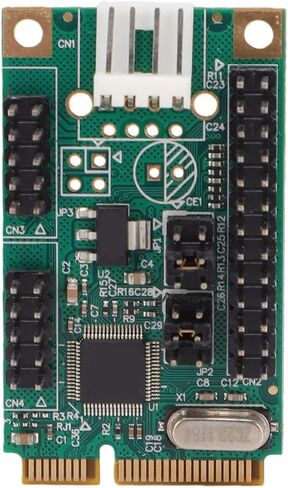 Irfora 2 Port PCIe Serial Adapter Card Flexible Dual Serial Interface for Customizable Device Identification in Kuwait