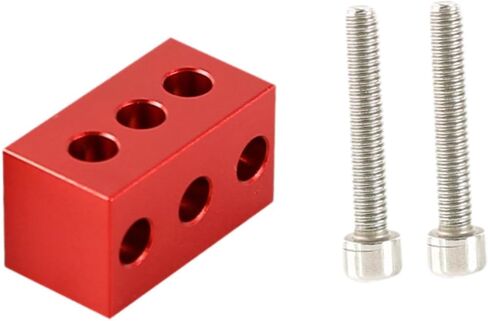 Riser Block Telescope Guide Ring Riser Blocks Spacers Aluminum Alloy Construction 1/4 inch M6 Screws Included Suitable for Amateur Astronomy, Black 36mm in Kuwait