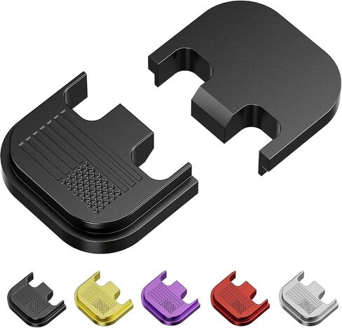Slide/Upper Cover Back Plate Fits for Glock Gen 1-5 Models G17-G41, G45 (Black) in Kuwait