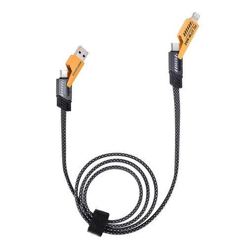 4 in 1 Fast Charging Cable 65W,USB C Charging Cable,4-in-1 USB Multi Charging Cable Adapter,Multiple Phone Charger Cord for iPhone 17-16 15 Pro Max 12 10 ipad Samsung Galaxy Android Tablet PC in Kuwait