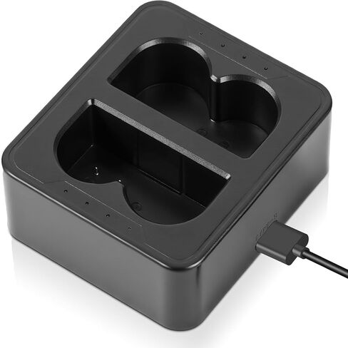 4-Pack Replacement Ring Battery & Charger for Ring Doorbell/Cam/Spotlight in Saudi Arabia