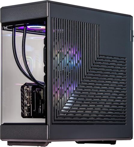 Velztorm Black Praetix Custom Built Y60 Gaming Desktop PC (GeForce RTX 5080 16GB (Beats 4090), Liquid Cooled Intel i9-14900K, 64GB DDR5, 2TB PCIe SSD, 1000W PSU, WiFi 6E, Win 11 Pro) in Kuwait