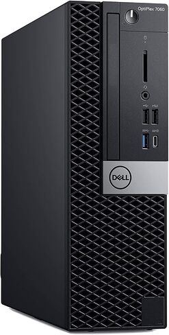Dell Optiplex 7060 SFF Desktop Computer PC, Intel Core i5-8500T up to 3.5GHz, 8 GB DDR4, 256 GB SSD, Keyboard & Mouse, DisplayPorts, Small Form Factor Business Desktop, Windows 11 Pro (Renewed) | Windows 11 Pro Small Form Factor Business Desktop, 8GB RAM  in Kuwait