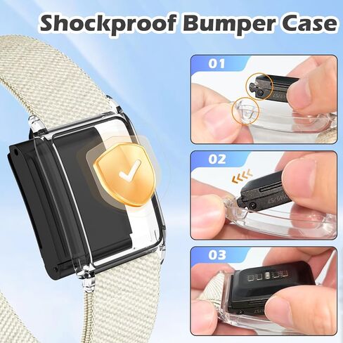Bicep-Bands Compatible with Whoop 5.0/4.0 - Nylon Breathable Whoop 5.0/4.0 Bicep Band with Case,for Whoop 5.0 One/Peak(Not for Whoop 5.0 MG/Life) in Kuwait