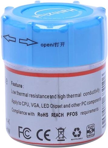 10g HY410-CN10 Thermal Grease CPU Chipset Cooling Compound Silicone 1.42W White in Kuwait