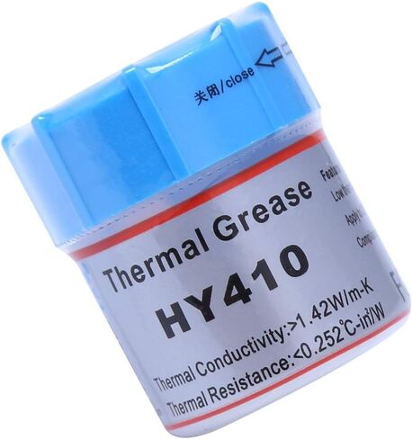 10g HY410-CN10 Thermal Grease CPU Chipset Cooling Compound Silicone 1.42W White in Kuwait