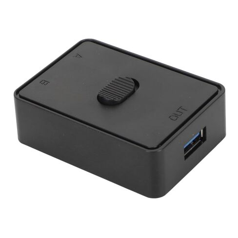 USB 3.0 Switch Bidirectional Selector – 2-in-1 Out 1-in-2 Out for 2 Computers Share Keyboard Mouse Printer Scanner, USB KVM Switch with LED Indicator in Kuwait