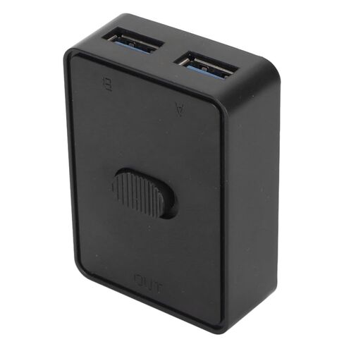 USB 3.0 Switch Bidirectional Selector – 2-in-1 Out 1-in-2 Out for 2 Computers Share Keyboard Mouse Printer Scanner, USB KVM Switch with LED Indicator in Kuwait