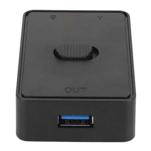 USB 3.0 Switch Bidirectional Selector – 2-in-1 Out 1-in-2 Out for 2 Computers Share Keyboard Mouse Printer Scanner, USB KVM Switch with LED Indicator in Kuwait