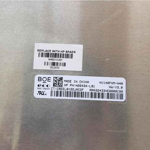 M45012-001 M45013-001 14" Replacement Laptop for HP Pavilion 14-DY 14M-DY Touch Screen Digitizer Assembly LCD Display Module with Bezel 30pin FHD 1920x1080 in Kuwait