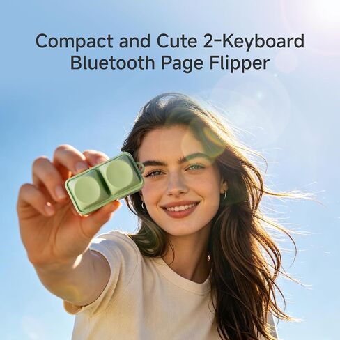 Free2 Bluetooth Page Flip with Built in Non Removable Lithium ion Battery (Free2 White, Android e-Book Reader Version) in Saudi Arabia