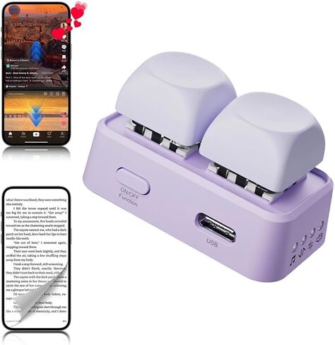 Free2 Bluetooth Page Flip with Built in Non Removable Lithium ion Battery (Free2 White, Android e-Book Reader Version) in Saudi Arabia