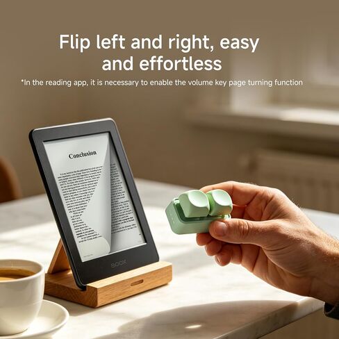 Free2 Bluetooth Page Flip with Built in Non Removable Lithium ion Battery (Free2 White, Android e-Book Reader Version) in Saudi Arabia