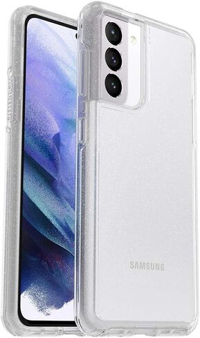 OtterBox Samsung Galaxy S21 5G Symmetry Series Clear Case - Clear/Glitter in Kuwait
