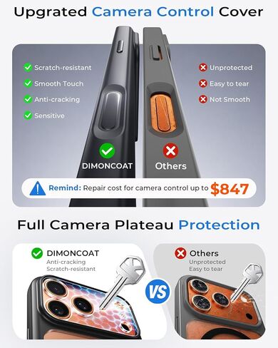 Strong Magnetic & 360° Seamless Stand for iPhone 17 Pro Max Case【Upgraded】 in Kuwait