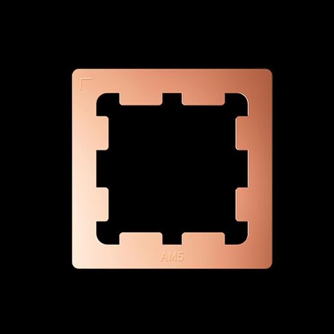 AM5 Thermal Pastes Guard AM5 CPU Contacts Frame Thermal Conduction Pad CPU Bending Correction for 7950X 7900X 7700X Thermals Pad in Kuwait