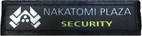 Nakatomi Plaza Security Morale Patch, 1x4 Hook & Loop in Kuwait