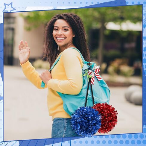 Suncalla 2 Pcs Pom Pom Holder Hanger with Snap Button for Backpack in Kuwait