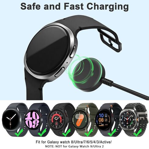 2Pack 5ft for Samsung Watch Charger with Dual USB-A Ports Wall Charger in Kuwait