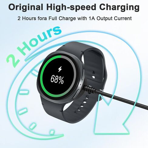 2Pack 5ft for Samsung Watch Charger with Dual USB-A Ports Wall Charger in Kuwait