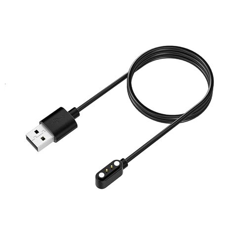 Smart Watch Charger Magnetic 2 Pin Charging Cable for YAMAY Willful Letsfit SW021 SW023 SW025 ID205L ID205S ID206 ID205U ID216 Uwatch 3S Fitpolo Tozo Wyze Umidigi Smartwatch Chargers in Kuwait