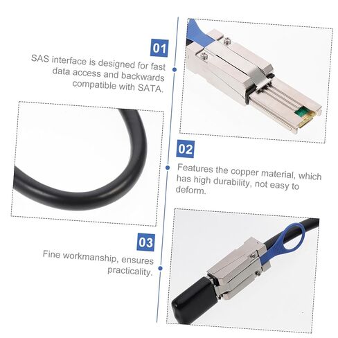Mini SAS Sff High-Speed Server Transmission Cable for Storage Fast Stable Connection Cord for Server Accessories in Kuwait