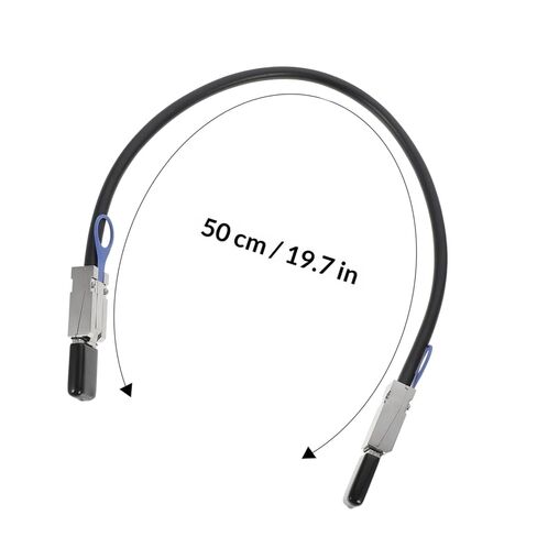 BESPORTBLE Mini SAS 26P SFF-8088 to SFF-8088 Internal High-Speed Data Transmission Cable for Server Storage Controller Compatible with SATA in Kuwait
