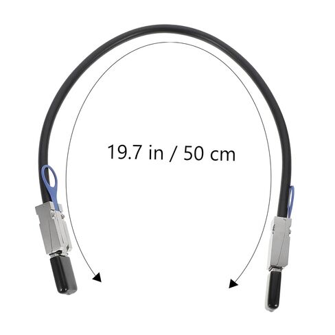 BESPORTBLE Mini SAS 26P SFF-8088 to SFF-8088 Internal High-Speed Data Transmission Cable for Server Storage Controller Compatible with SATA in Kuwait