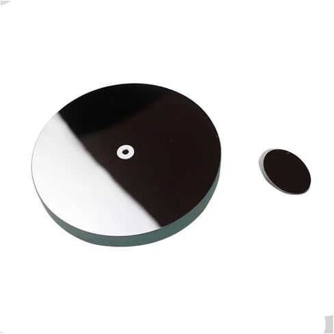 Telescope Lens, D130F650 Parabolic Objective Lens with 35mm Secondary Mirror, Reflective Parts for Homemade Astronomical Telescope(Primary Secondary) in Kuwait