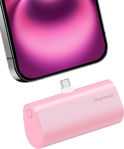 charmast Mini Portable Charger USB-C Connector, 5000mAh Small Power Bank in Saudi Arabia
