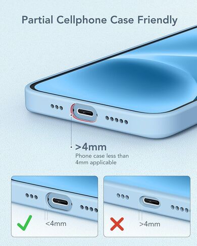 charmast Mini Portable Charger USB-C Connector, 5000mAh Small Power Bank in Saudi Arabia