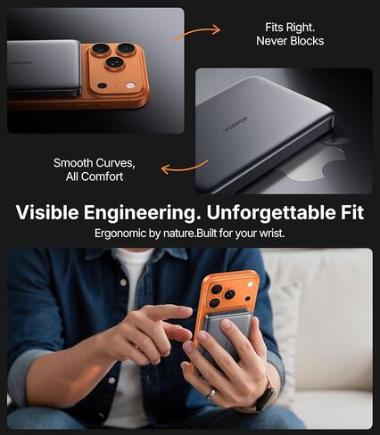 Portable Charger for iPhone, Ultra-Slim 10,000mAh Magnetic Power Bank in Kuwait
