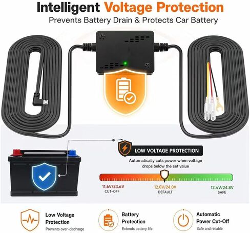 Dash Cam Hardwire Kit USB C Port in Kuwait
