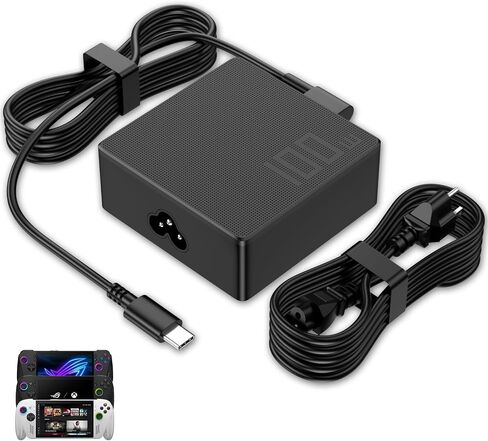 100W 65W USB C Charger Compatible with ROG Ally X/Steam Deck/Legion Go S in Kuwait