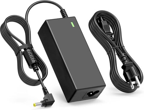19V Power Cord Compatible with HP Monitor 20" 21.5" 23" 23.8" 25" 27"; 22cwa 25vx 22bw 23bw 23cw 24ea 24es 25bw 25es 25xw 27bw 27xi 27er Power Supply IPS LED Backlit Full HD Display in Kuwait