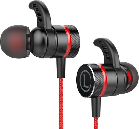KASOTT SoundMaster Pro V1 - Gaming Earphones with Dual Audio Drivers,Battle Buds,in-Line Mic with Mute and Volume Control, Compatible with Xbox Series,Xbox One,PS5,PS4,Switch,Pc with 3.5mm Aux in Kuwait