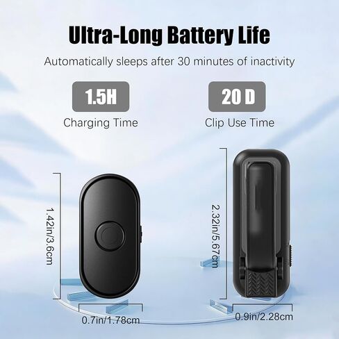 Ring Page Turner for Kindle, Clicker for Kindle Paperwhite, Thick Case Friendly by Holding Devices up to 18.5mm, 20 Days Long Battery Life, Works with iPhone iPad Android Tablets E-Readers-Black in Kuwait