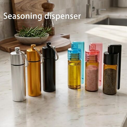 13 PCS Portable Seasoning Dispenser, Mini Kitchen Spice Set in Kuwait
