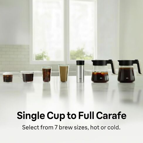 Braun OptiBrew Pro 12- Cup Pod Free Drip Coffee Maker in Kuwait